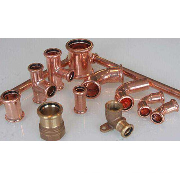 Fitting de Prensas (M001) de cobre tubo de cobre para agua y Gas